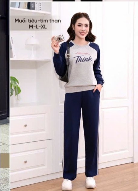 Bộ Thu đông thể thao Cotton SS 5817