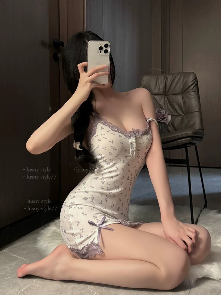 Váy ngủ 2 dây 1093