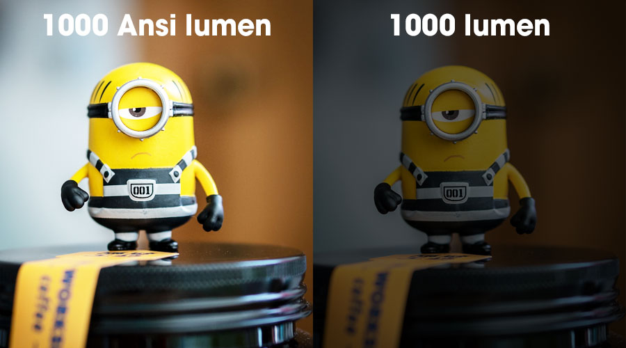 Ansi lumen là gì? Ansi lumens và Lumen có gì khác biệt? 1 Ansi lumen bằng bao nhiêu lumen?