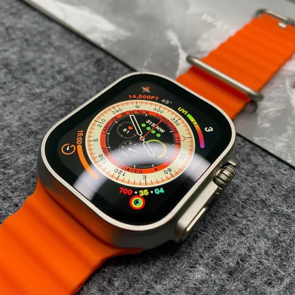 Đồng Hồ Thông Minh H11+ Ultra 49mm Bản Đặc Biệt 2023 (Apple Watch Ultra 49mm  Titan)