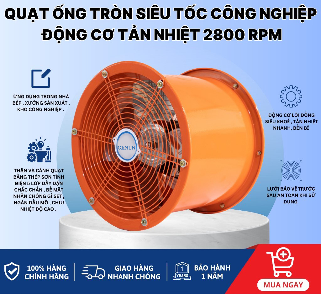 Quạt công nghiệp Genun DF25G-2