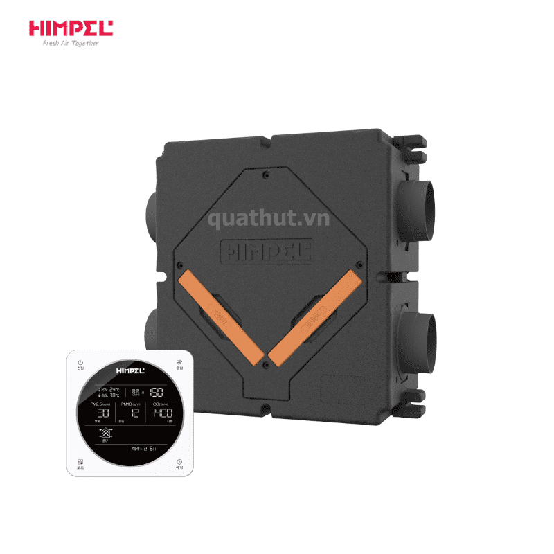 Thiết bị thông gió thu hồi nhiệt HIMPEL HRD-EP150IBSN