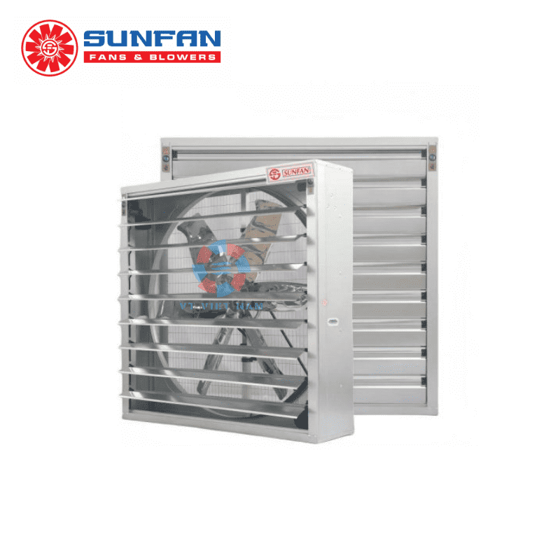 Quạt Thông Gió Vuông 1530x1530 Sunfan HVT 1530
