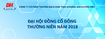 Thông báo chốt danh sách tổ chức ĐHĐCĐ năm 2018