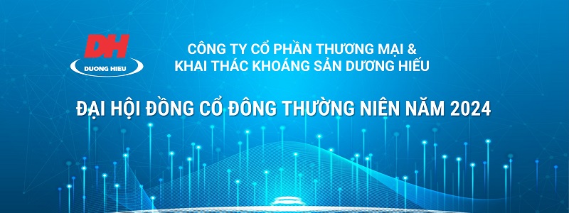 Biên bản họp Đại hội đồng Cổ đông thường niên năm 2024