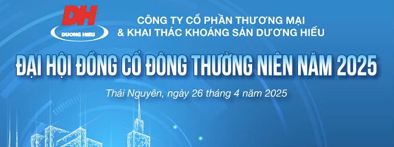Biên bản họp Đại hội đồng cổ đông thường niên năm 2025