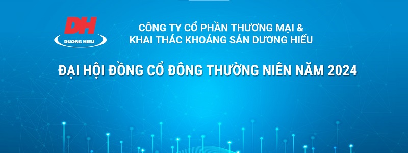 Biên bản họp Đại hội đồng Cổ đông thường niên năm 2024