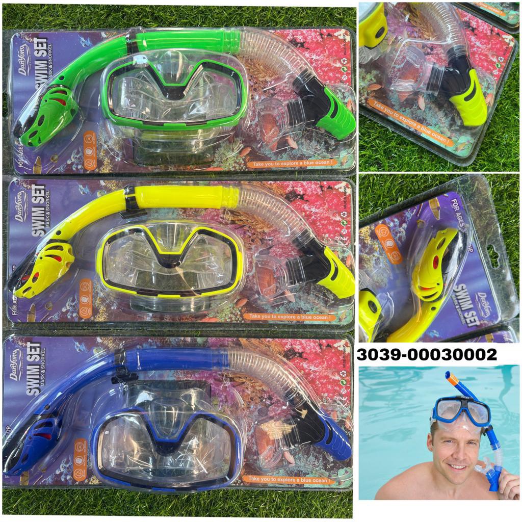 B7- ແວ່ນໃສ່ລອຍນ້ຳ ມີທໍ່ 0704