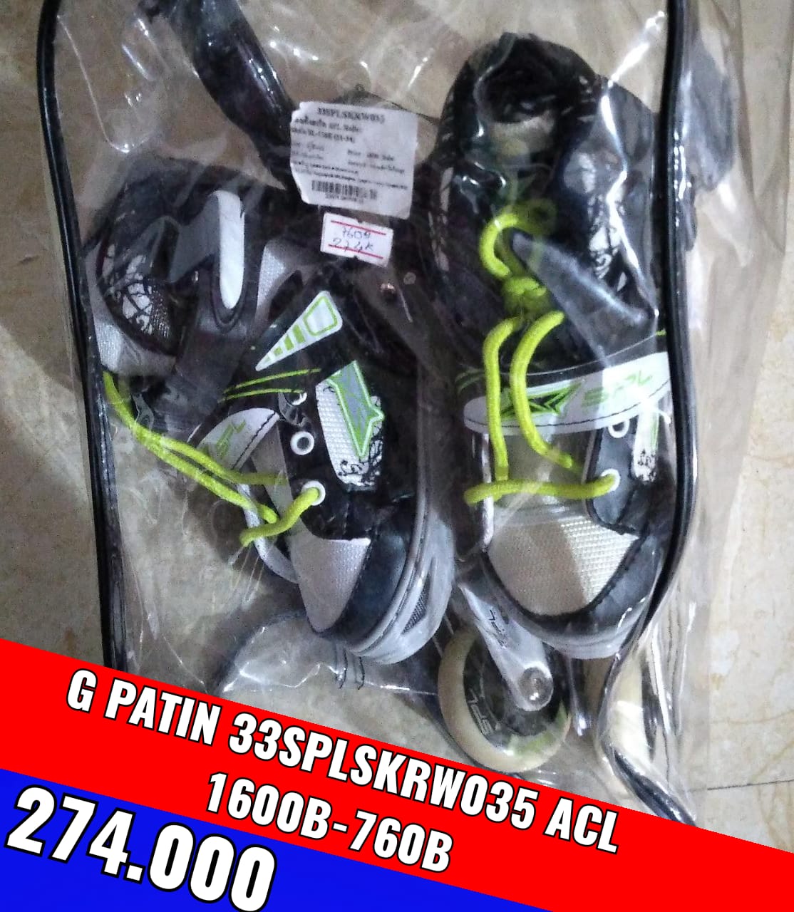 ເກີບສະເກັດ 33SPLSKRW035 S