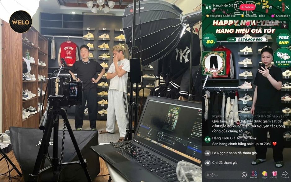 Hệ thống livestream chuyên nghiệp tại WELO