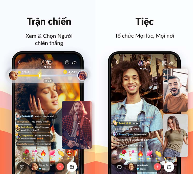 onten us323 ứng dụng vào live Stream 