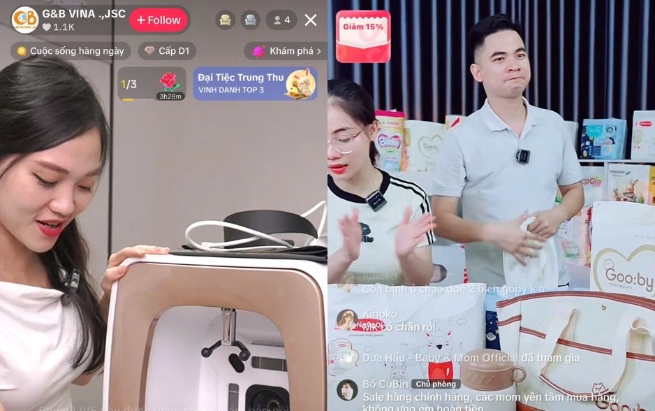 Khách hàng sử dụng giải pháp livestream WELO