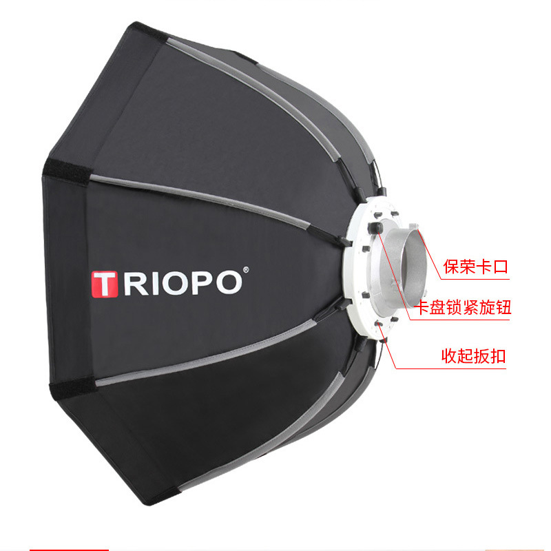 Softbox Triopo Thao Tác Nhanh - K90cm