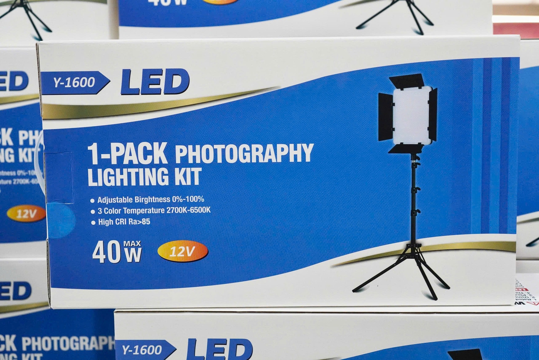 Đèn Led 1 đèn backroud - pack Photography Lighting Kit