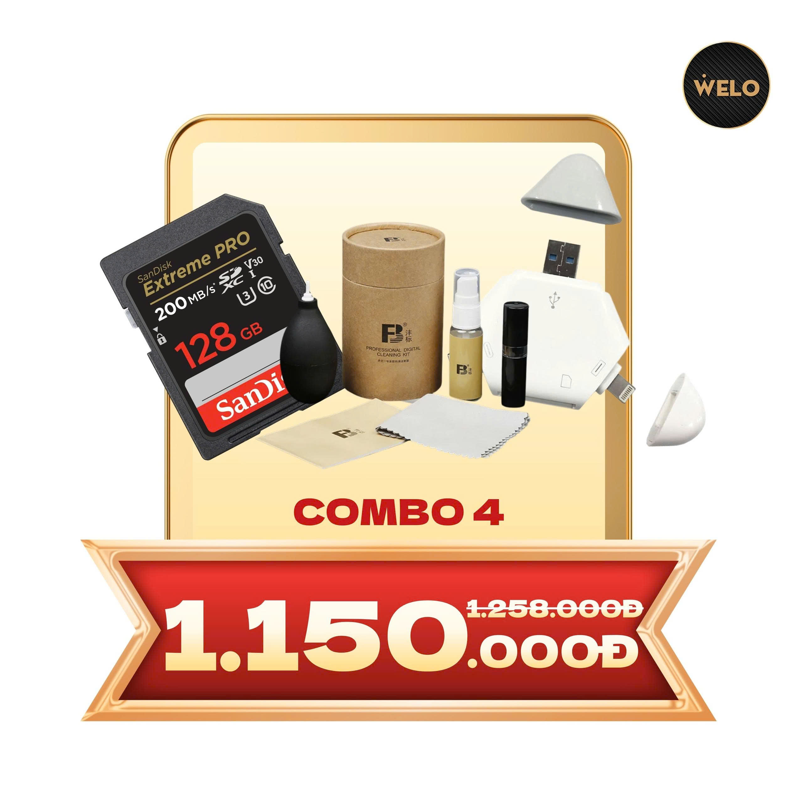 Combo Phụ Kiện Máy Máy Ảnh (Basic)