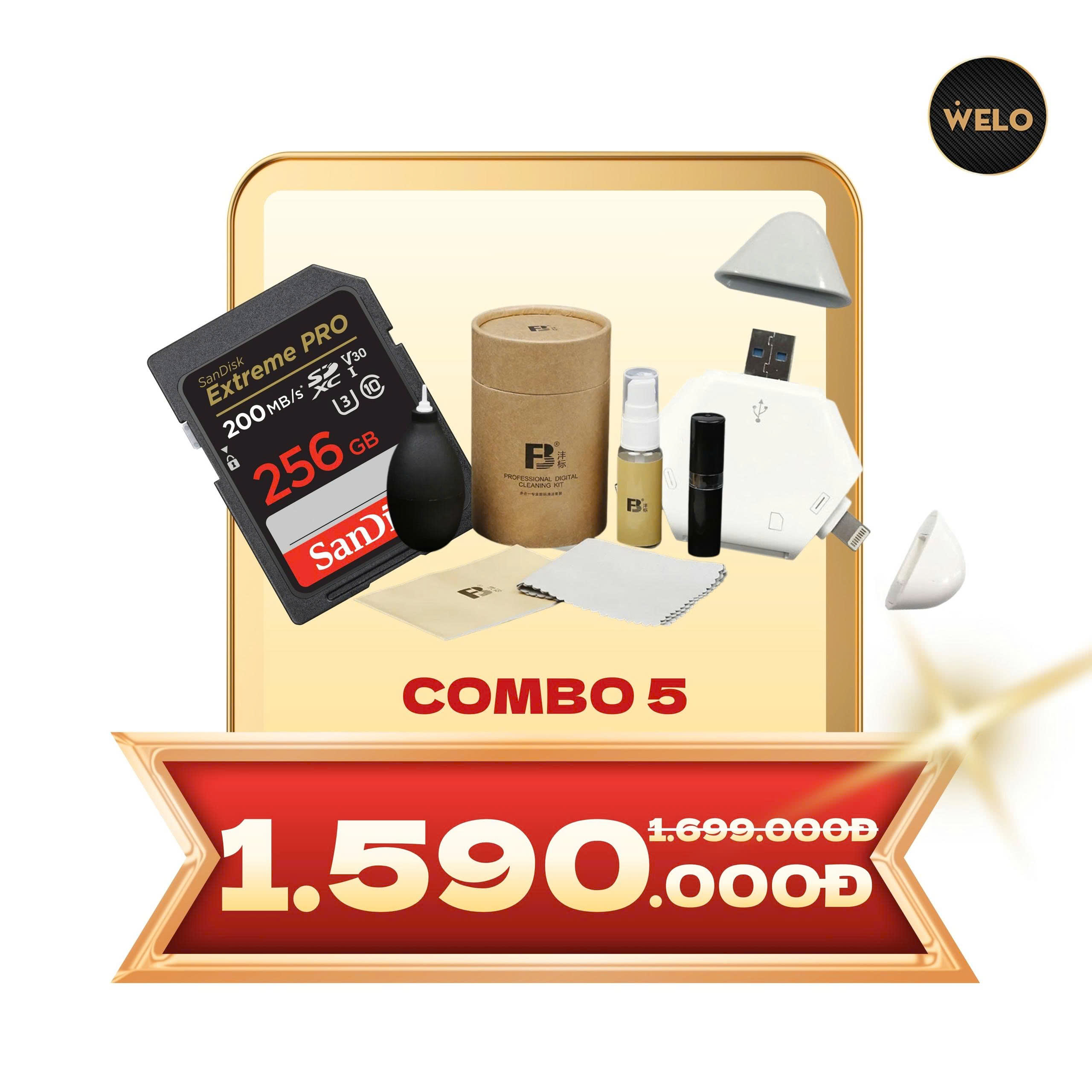 Combo Phụ Kiện Máy Máy Ảnh (Basic)