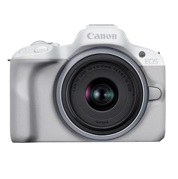 Máy ảnh Canon EOS R50 Kit RF-S18-45mm F4.5-6.3 IS STM White