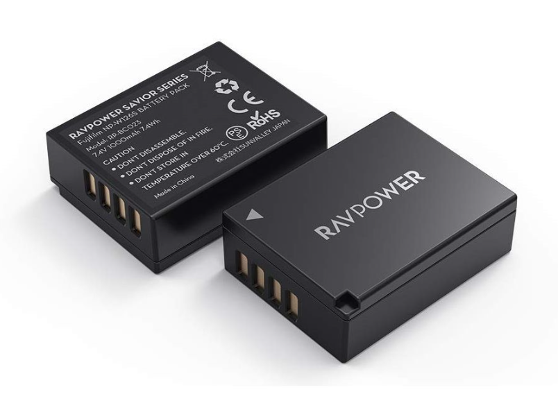 Bộ pin sạc Ravpower for Fujifilm NP-W126S