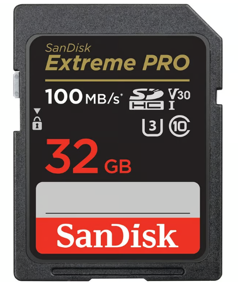 Thẻ nhớ SD Sandisk Extreme Pro 32GB 100Mb/s