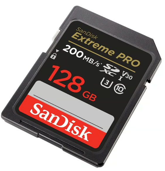 Thẻ nhớ SD 128GB SanDisk Extreme Pro 200 MB/s