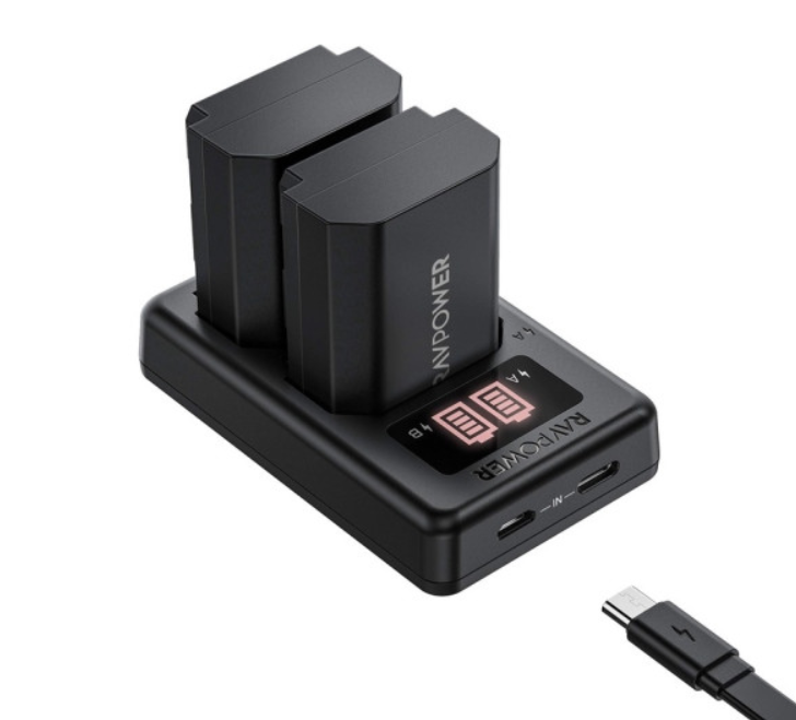 Bộ Pin Sạc Đôi Ravpower