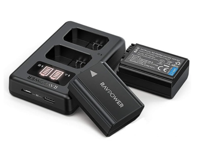 Bộ Pin Sạc Đôi Ravpower