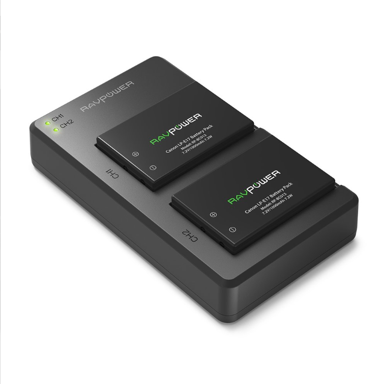 Bộ Pin Sạc Đôi Ravpower