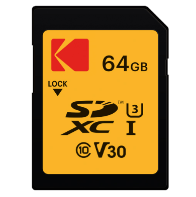 Thẻ nhớ SD Kodak 64GB Class 10 V30