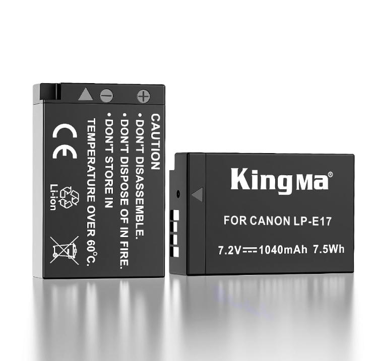 Bộ pin sạc đôi Kingma LP-E17