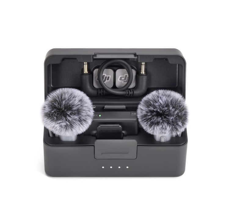 DJI Mic Mini 2 (2 TX + 1 RX + Charging Case)