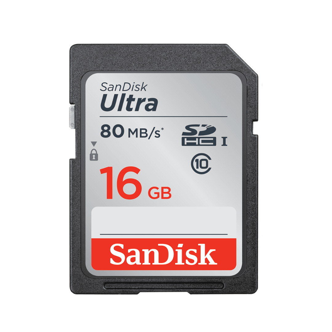 Thẻ nhớ SDHC Sandisk Ultra 16GB 80Mb/s