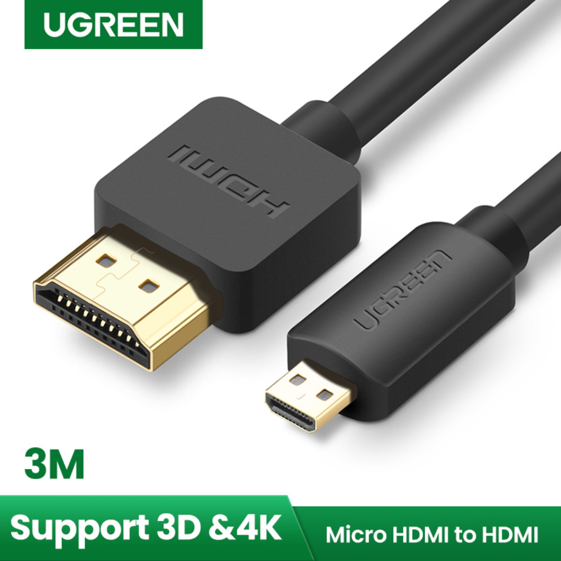 Dây cáp Micro HDMI to HDMI Ugreen (3M)
