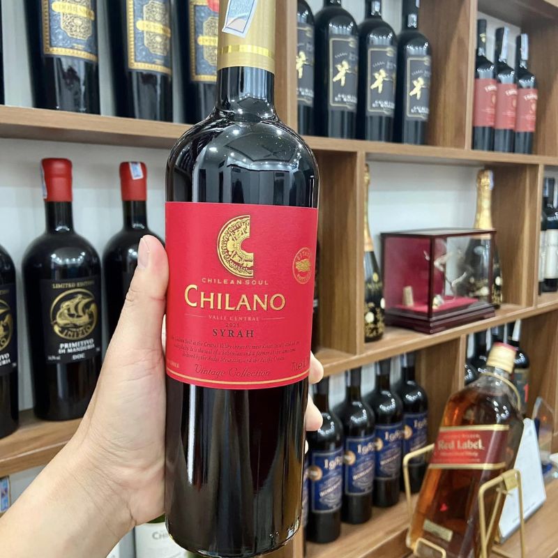 Rượu vang Chilano Syrah 2021 Rượu Vang Vino Fino