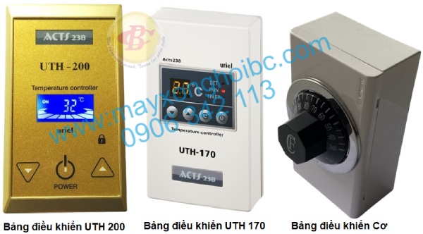 Bảng điều khiển máy xông hơi