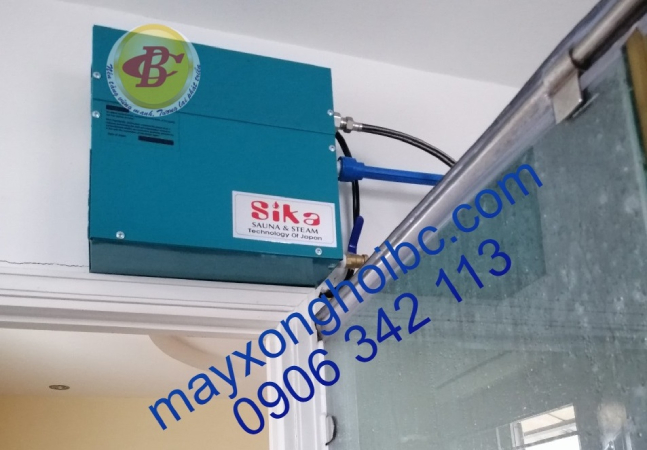 Cách Lắp đặt máy xông hơi Sika