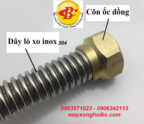 dây nối hơi inox 304