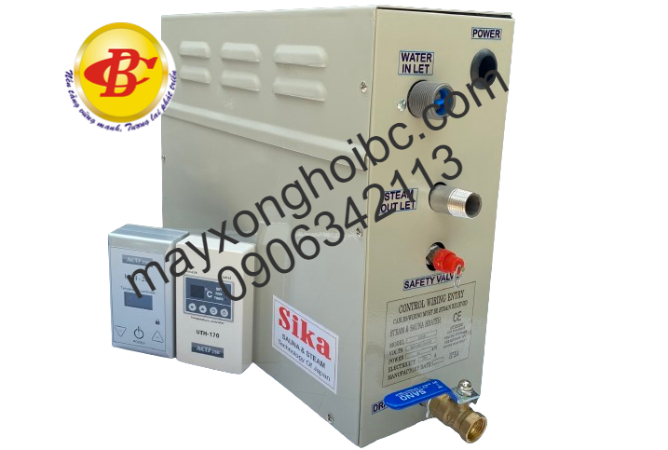 Máy xông hơi sika 6kw giá rẻ