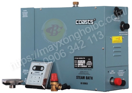 máy xông hơi ướt Coasts 6kw