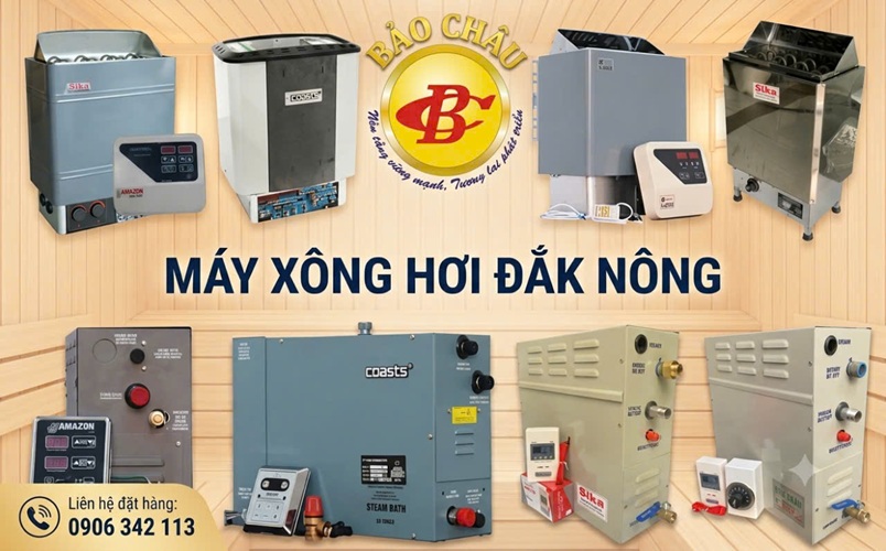 Máy xông hơi đắc nông