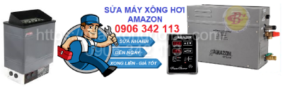 sửa máy xông hơi amazon