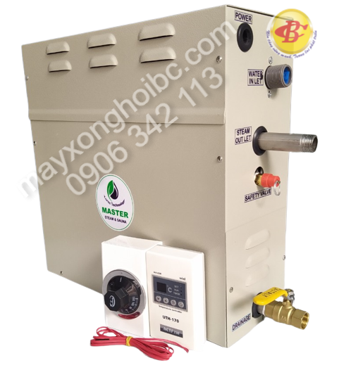 máy xông hơi ướt master 7.5kw