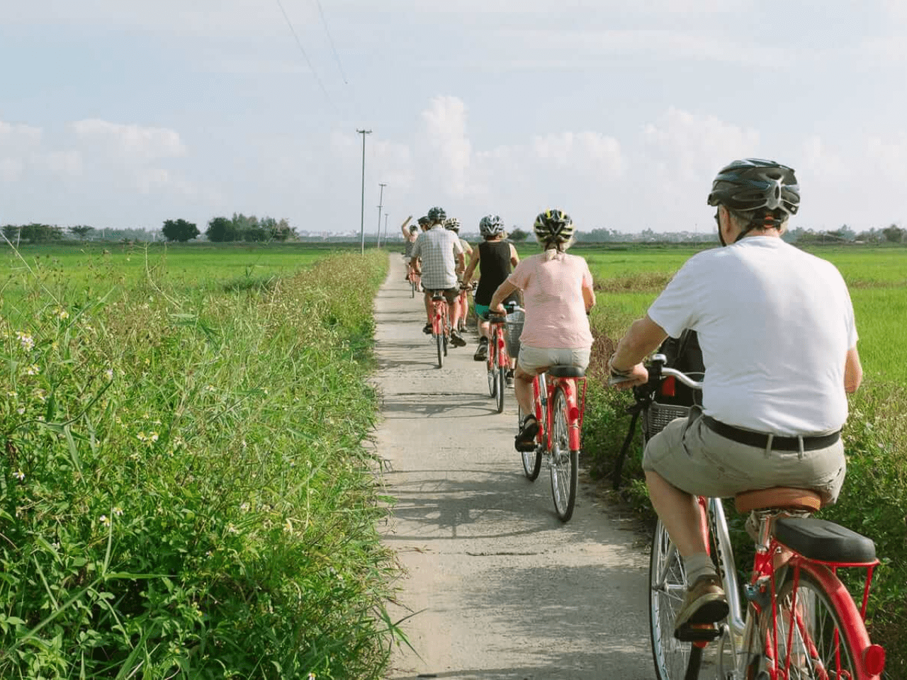 Biking around Hoi An