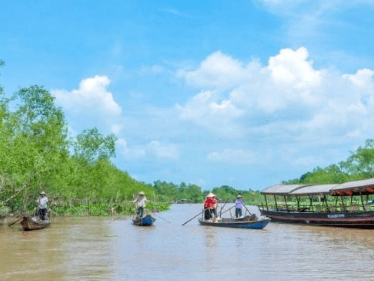 Mekong river Vietnam