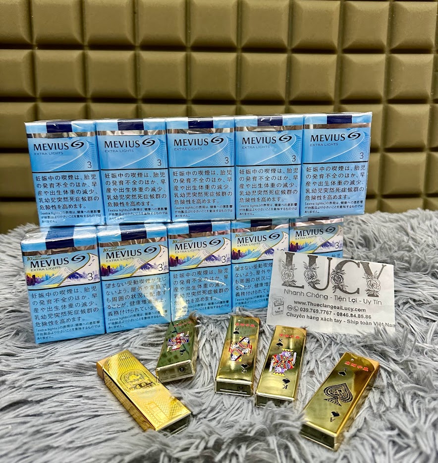 Thuốc lá Mevius One Soft Pack (Nội địa Nhật Bản) là 1 loại thuốc lá ngon nhẹ dịu êm mang hương vị truyền thống cũng kèm thêm 1 ít tinh túy của thuốc lá Winston Caster nhưng ít ngọt hơn, đã được rất nhiều khách hàng dùng và yêu cầu xách tay về. Chỉ 1.150k 1 cây, hàng ngon giá tốt ạ.  Hình ảnh của Thuốc lá Mevius One 