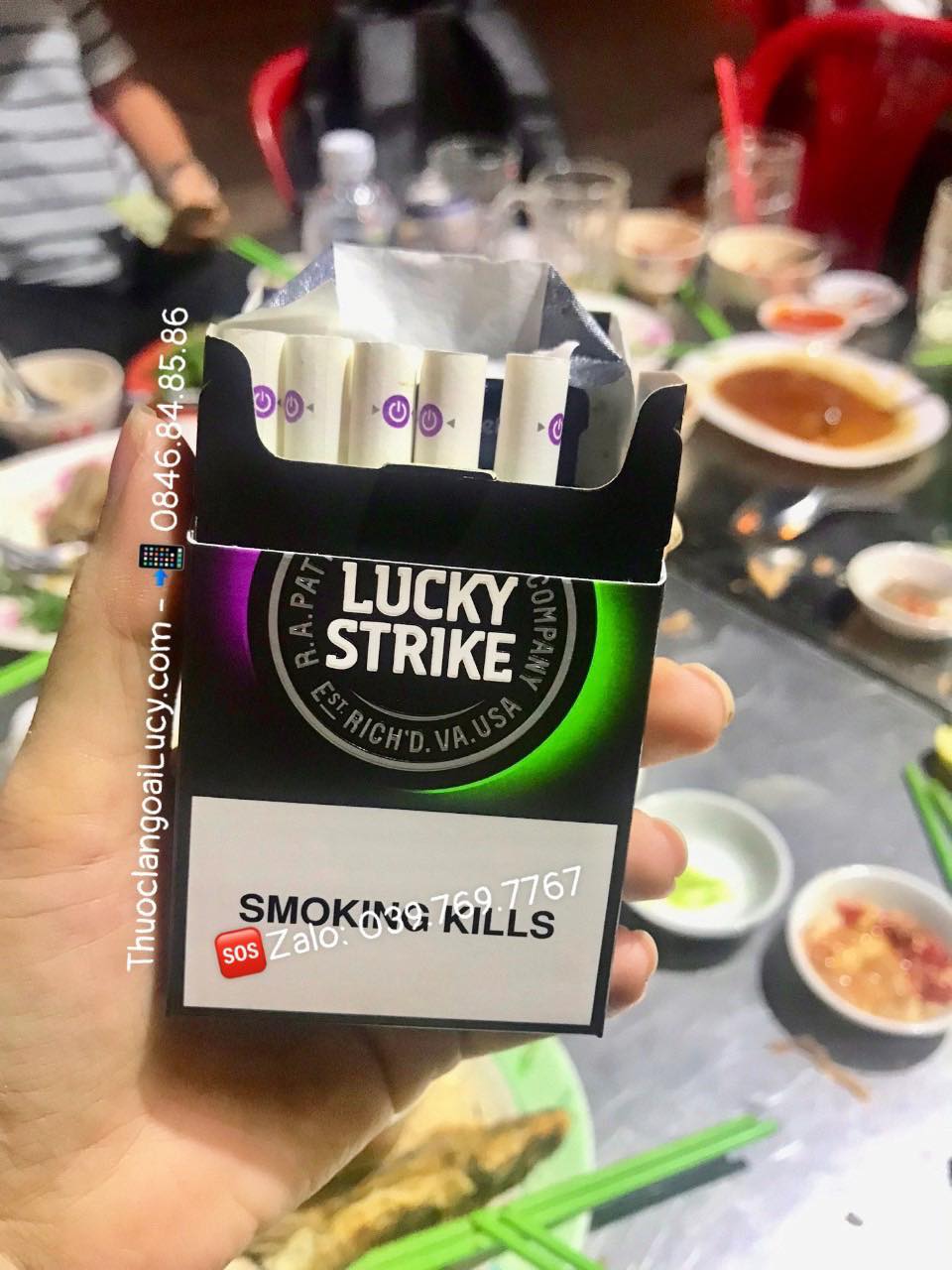 Thuốc lá Lucky Strike Double Click (Lucky Strike Nho ...