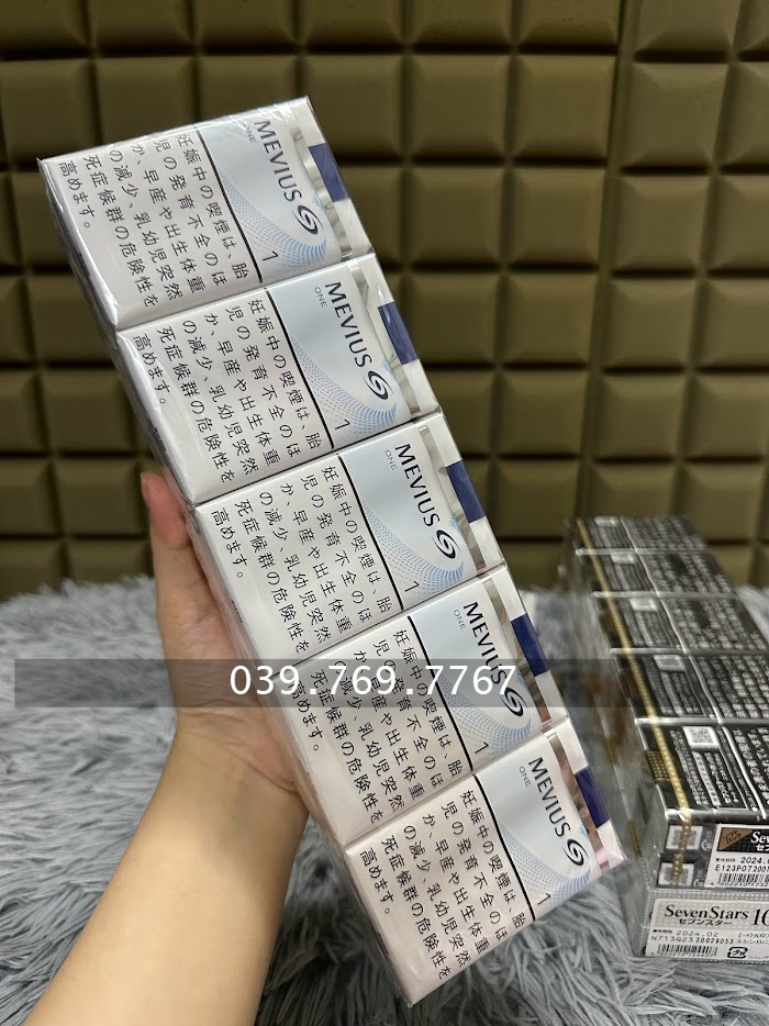 Mevius 1 Thuốc lá Mevius One Soft Pack (Nội địa Nhật Bản) | Thuoclangoaixachtay.com