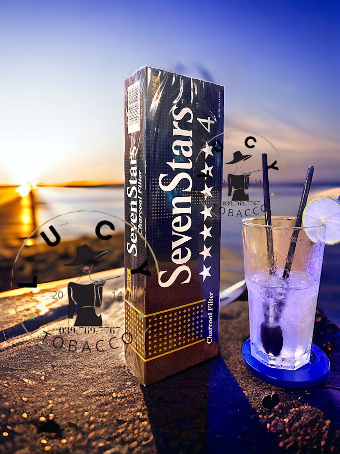 Thuốc lá Seven Stars 4, Seven Stars 4, Thuốc lá Seven Stars 4 Charcoal Filter, Seven Stars 4 Charcoal Filter, Thuốc lá Seven Stars đen Số 4 Soft Pack, thuốc lá Seven Stars đen gói mềm, Thuốc lá Seven Stars Nhật Bản, Seven Stars Nhật Bản