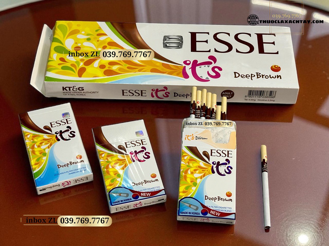 Thuốc lá Esse It's Deep Brown, thuốc lá esse, thuốc lá esse hàn quốc, thuốc lá Hàn Quốc, thuốc lá esse trà sữa, thuốc lá esse it’s, Esse Deep Brown, thuốc lá Esse nâu trà sữa, thuốc lá Esse bấm, Thuốc lá esse cam socola, thuốc lá Esse socola, thuốc lá ess