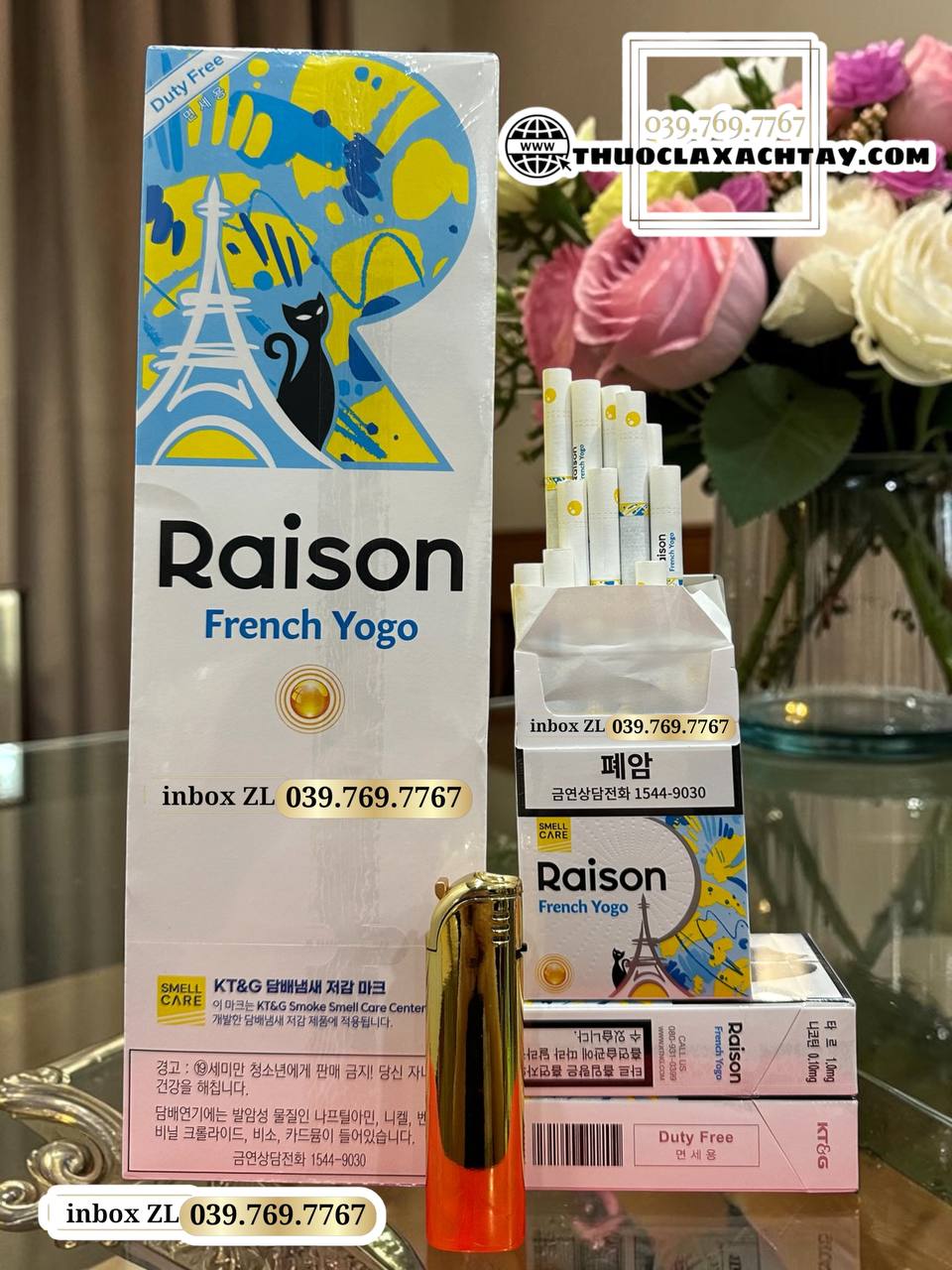 thuốc lá raison french yogo, raison french yogo, thuốc lá Raison Sữa chua, thuốc lá tháp Eiffel, thuốc lá con mèo vàng,thuốc lá con mèo đen, thuốc lá bạc hà,  thuốc lá raison hàn quốc, Thuốc lá Raison French Yogo Smell Care, thuốc lá vị sữa chua, thuốc lá