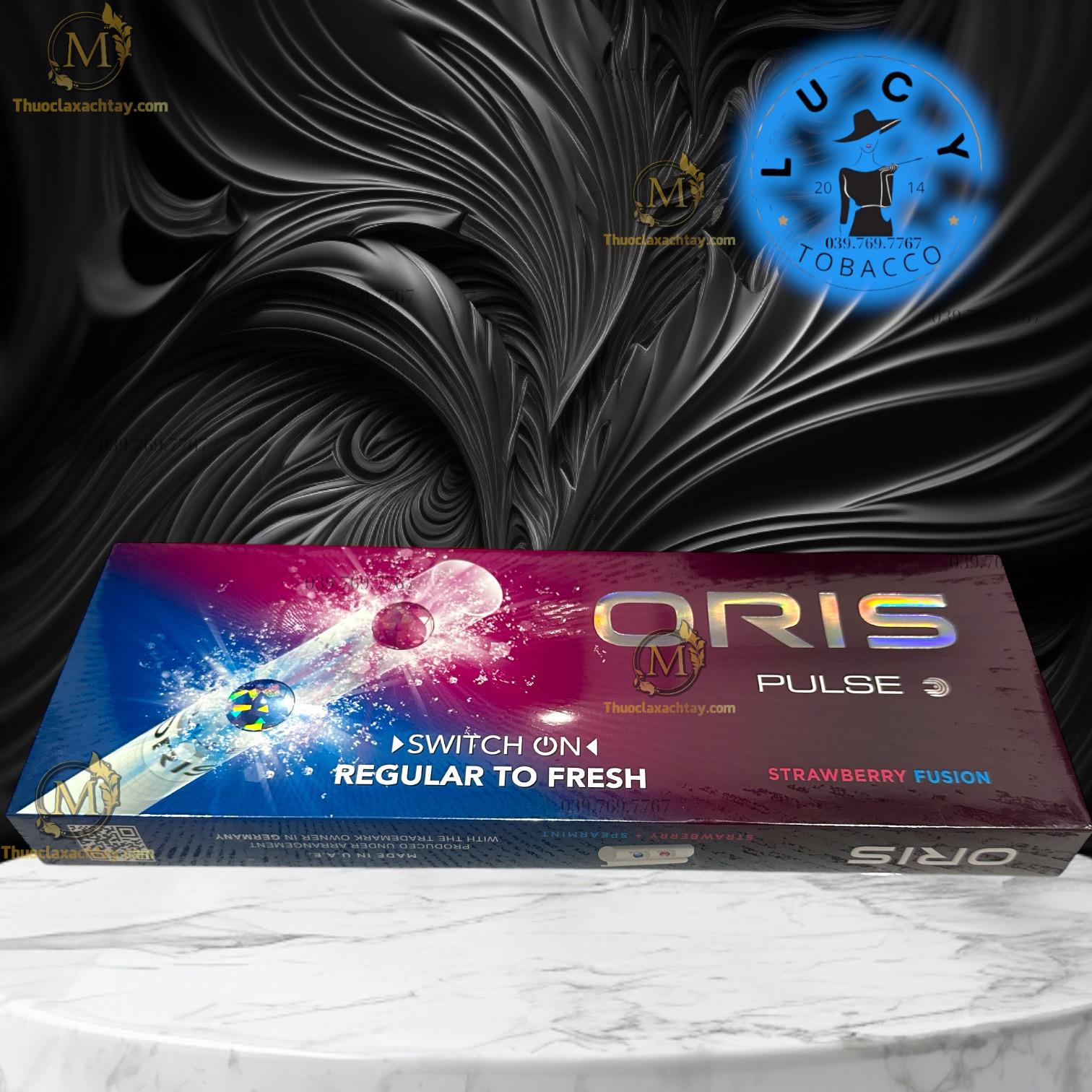 Thuốc lá Oris Purple Strawberry Fusion – Hương dâu tây ngọt ngào hòa quyện bạc hà the mát